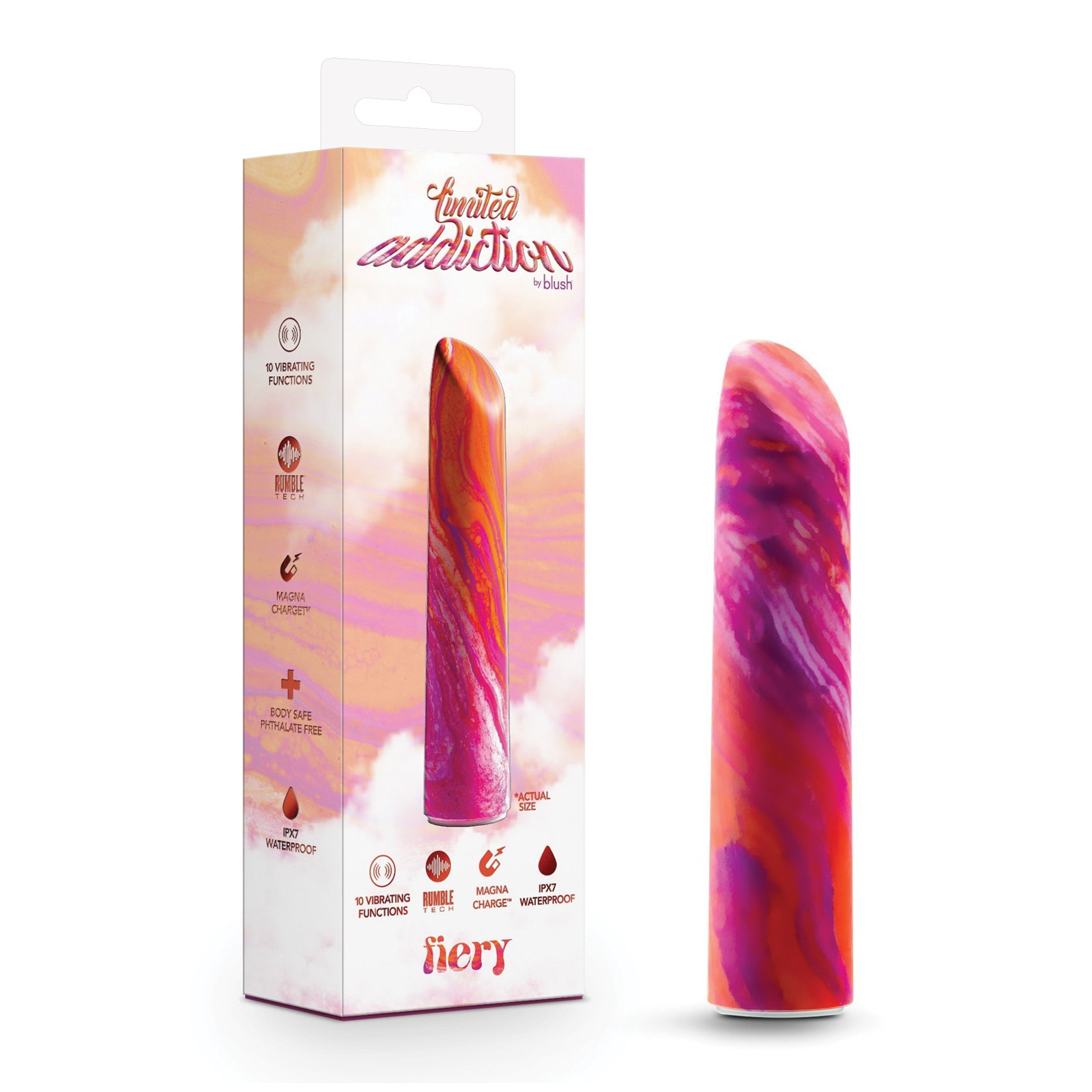 Vibrador Limitado Addiction Fiery Power - Coral