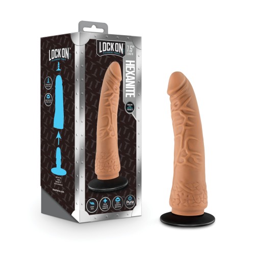 Dildo Hexanite de 7.5" con Ventosa para Placer