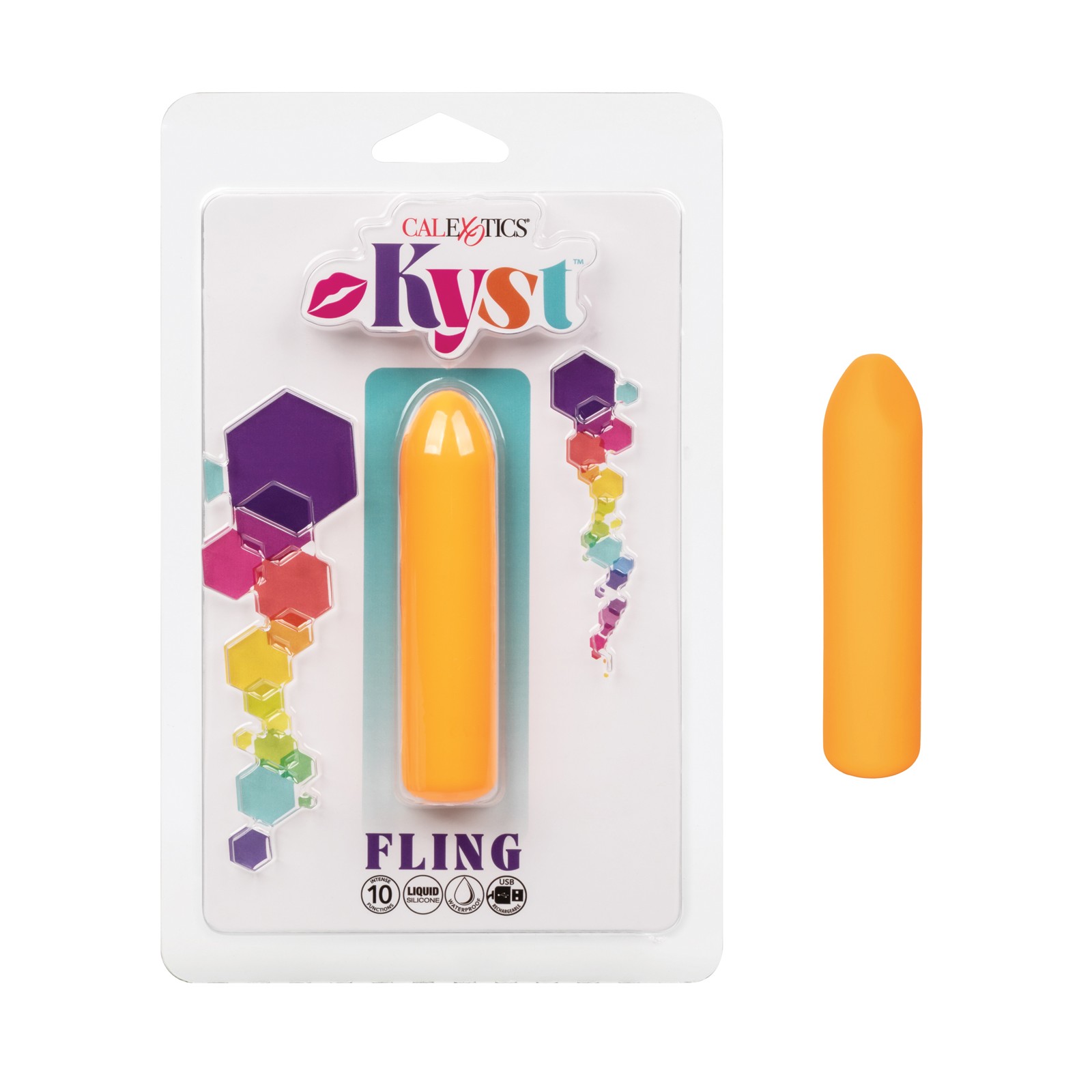 Kyst Fling Petite Massager Orange