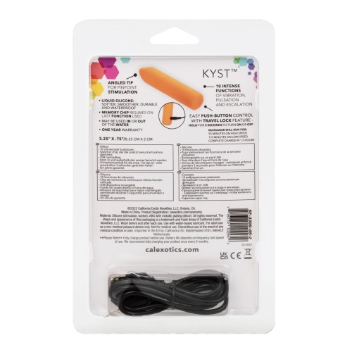 Kyst Fling Petite Massager Orange