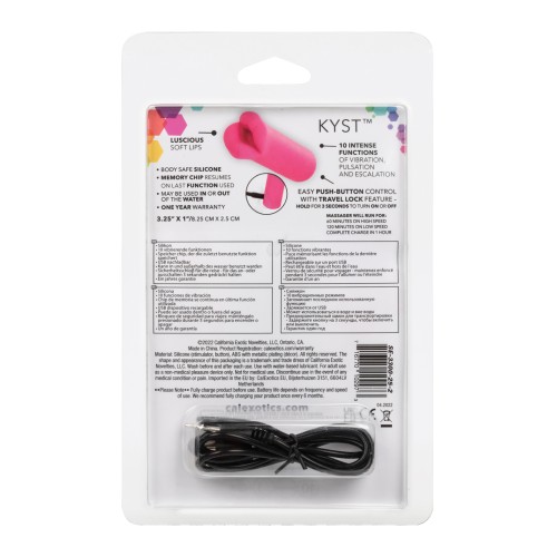 Kyst Lips Petite Massager Pink