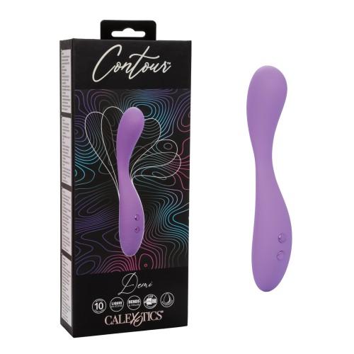 Contour Demi Flexible Massager Purple