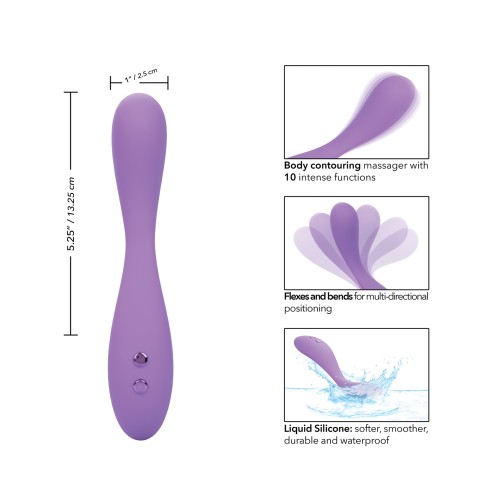 Contour Demi Flexible Massager Purple