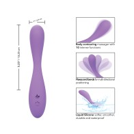 Contour Demi Flexible Massager Purple