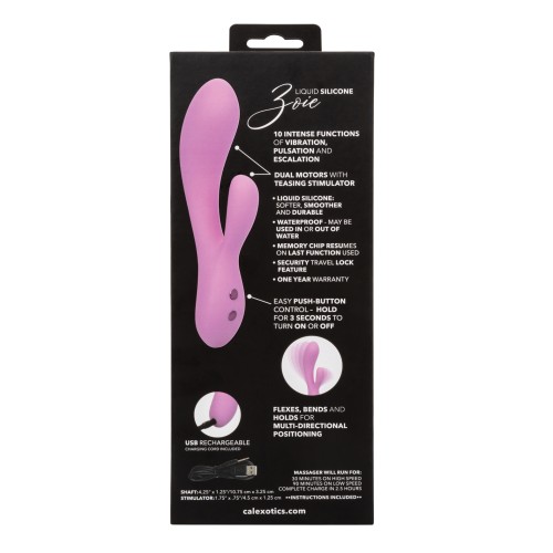 Contour Zoie Flexible Dual Massager - Explore Pleasure