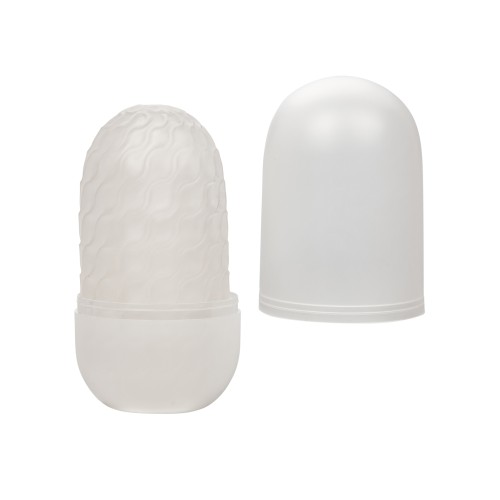 Boundless Reversible Ribbed Stroker White