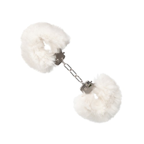 Ultra Fluffy Furry Cuffs White