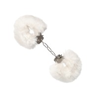 Ultra Fluffy Furry Cuffs White