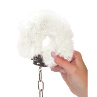 Ultra Fluffy Furry Cuffs White