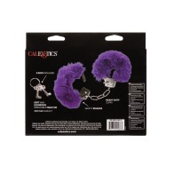 Ultra Fluffy Furry Cuffs Purple