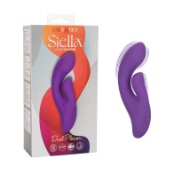 Stella Liquid Silicone Dual Pleaser Purple