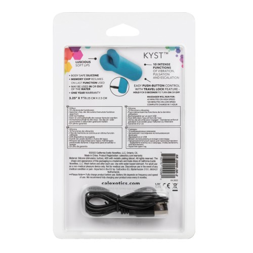 Kyst Lips Petite Massager - Blue