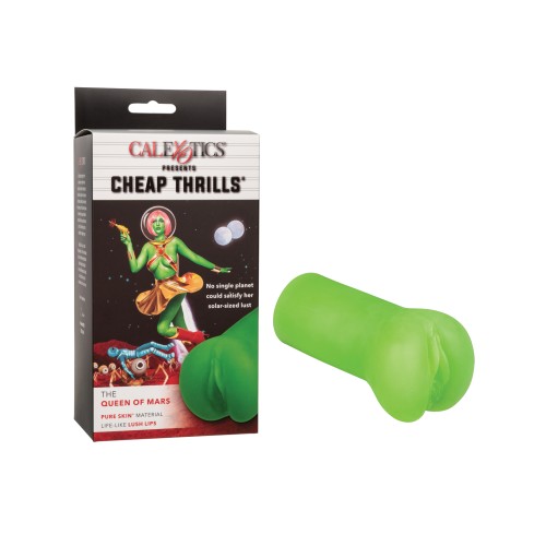 Cheap Thrills Queen of Mars Pussy Masturbator Green