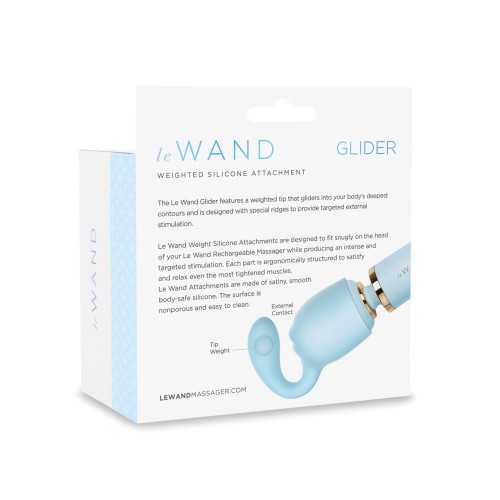 Le Wand Glider Weighted Silicone Attachment