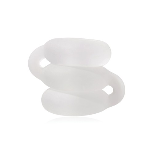 Anillo Triple Donut Perfect Fit - Transparente