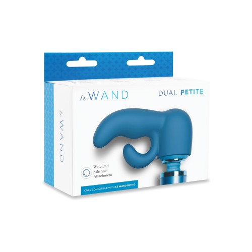 Accesorio de Silicona Dual Pesado para Le Wand Petite para Mayor Placer