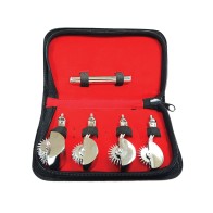 Kit de 4 Piezas Pinwheel de Acero Inoxidable Rouge