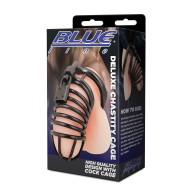 Blue Line Deluxe Chastity Cage - Secure Pleasure Control