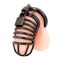 Blue Line Deluxe Chastity Cage - Secure Pleasure Control