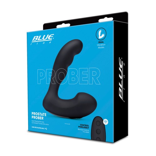 Blue Line Vibrating Prostate Massager