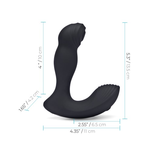 Blue Line Vibrador Prostático Thumper Negro