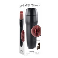 Stroker Vaginal Grip It Tolerancia Cero Oscuro