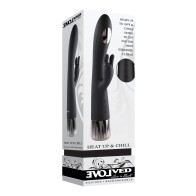 Conejito G-Spot Evolved Calentar y Enfriar Negro