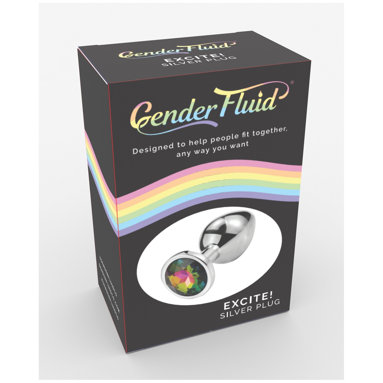 Gender Fluid Excite! Silver Plug for Exploration