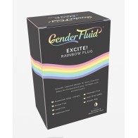 Plug Excite! Gender Fluid Arcoíris - Aumenta Tu Placer