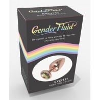 Gender Fluid Excite! Plug in Rose Gold