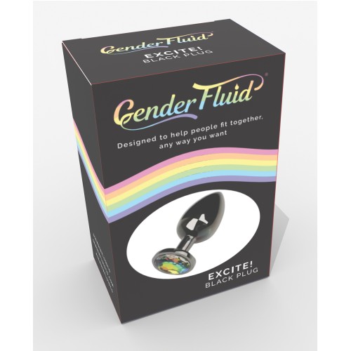 Gender Fluid Plug Excite! - Negro