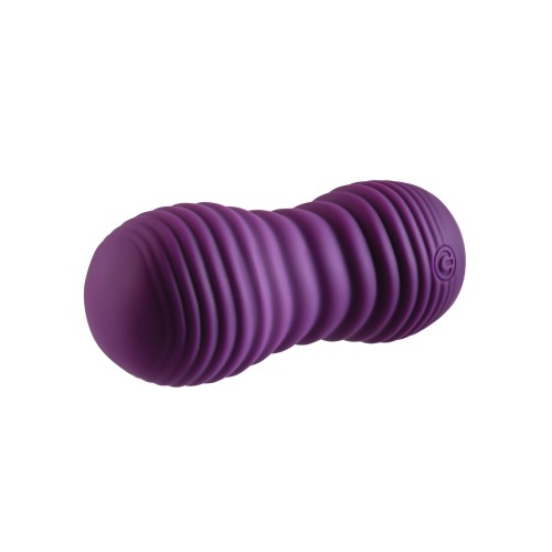 Huevo Vibrador y con Movimiento Evolved Eager Púrpura