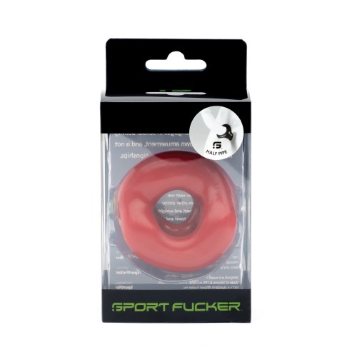 Sport Fucker Half Pipe Red Cock Ring