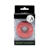 Sport Fucker Half Pipe Red Cock Ring