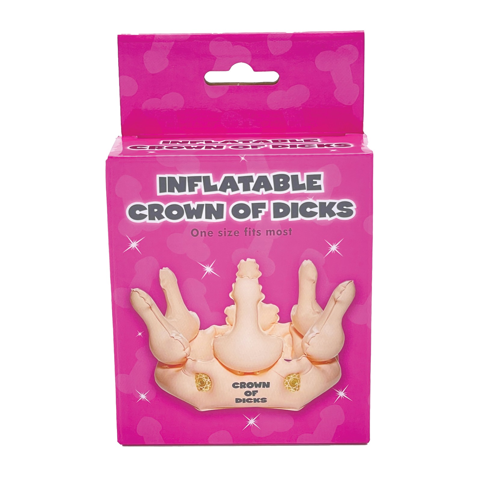 Inflatable Crown of Dicks - Fun Party Accessory