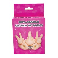 Inflatable Crown of Dicks - Fun Party Accessory