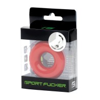 Sport Fucker Chubby Cockring Red