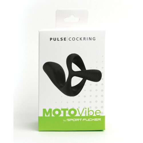 Cockring Motovibe Pulse Sport Fucker - Negro