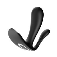 Satisfyer Top Secret Plus Wearable Vibrator - Black