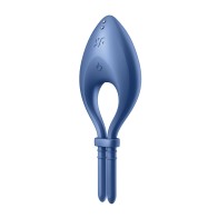 Anillo Vibrador Satisfyer Bullseye - Azul