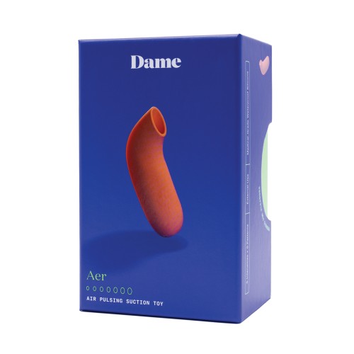 Dame Aer Clitoral Stimulator - Papaya