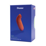 Dame Aer Clitoral Stimulator - Papaya