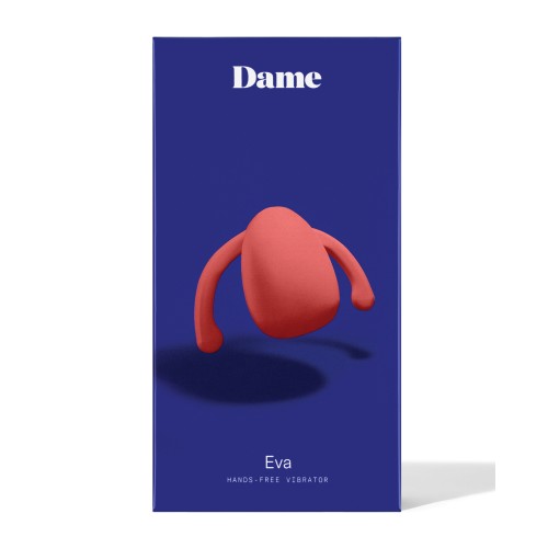 Dame Eva Hands-Free Vibrator Papaya