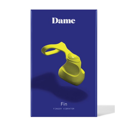 Dame Fin Finger Vibrator for Pleasure