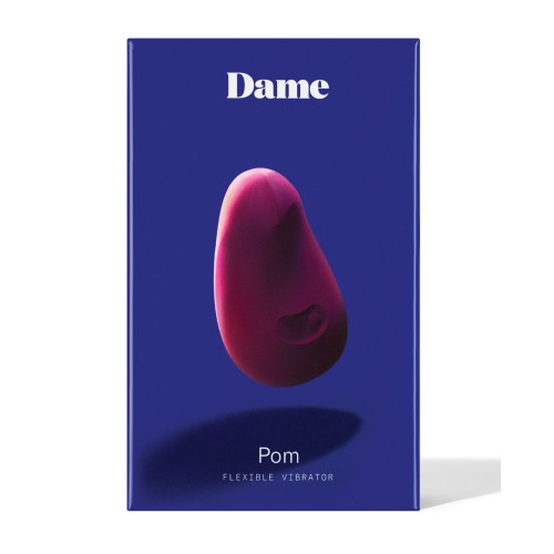 Vibrador Flexible Dame Pom Púrpura