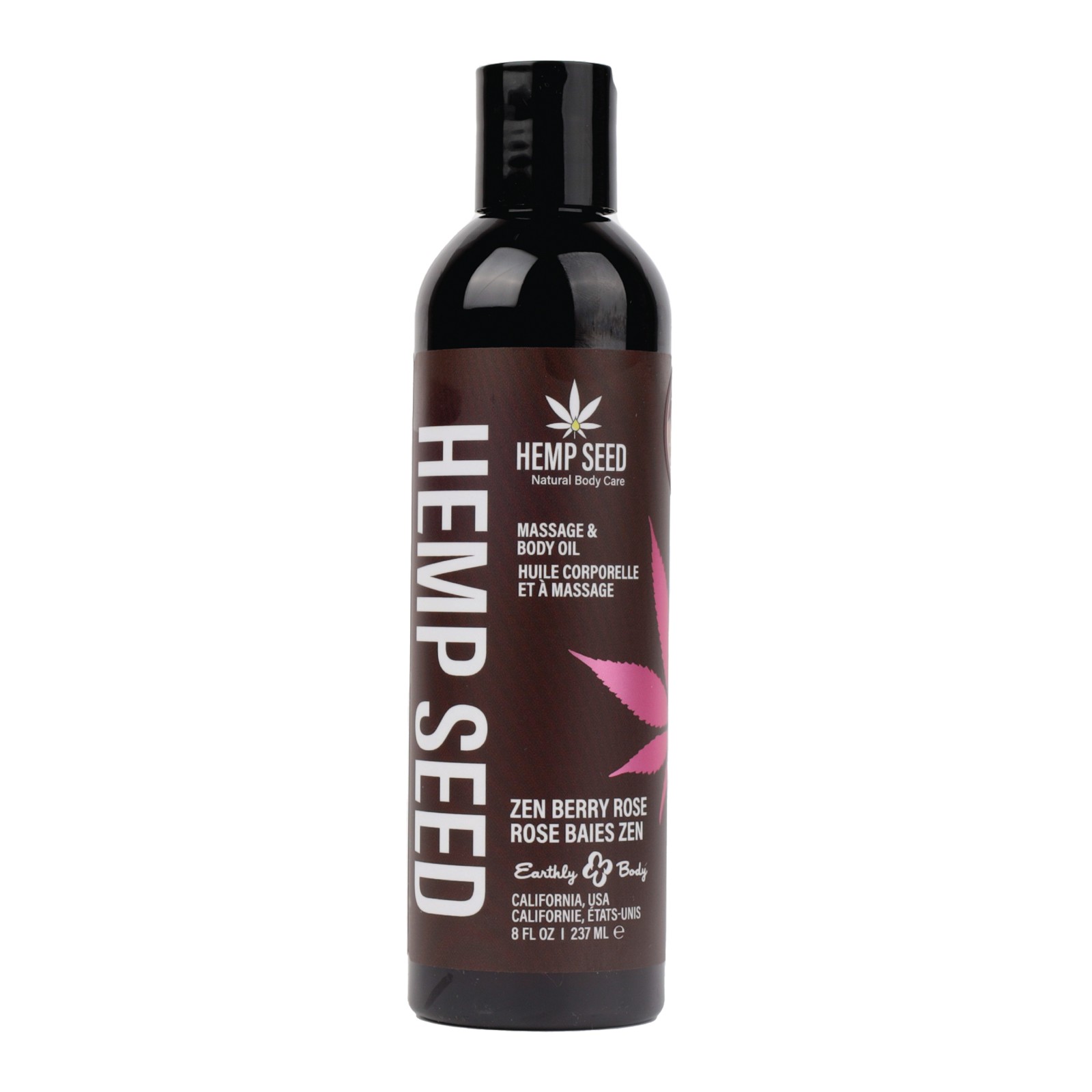 Aceite de Masaje y Corporal Earthly Body Zen Berry Rose 8 oz