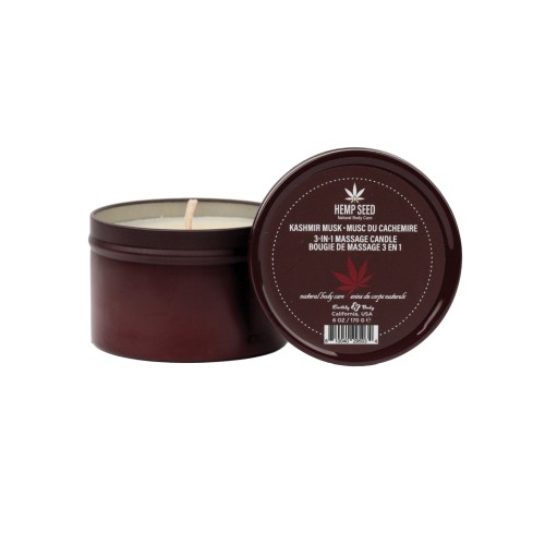 Suntouched Hemp Candle for Relaxing Massages