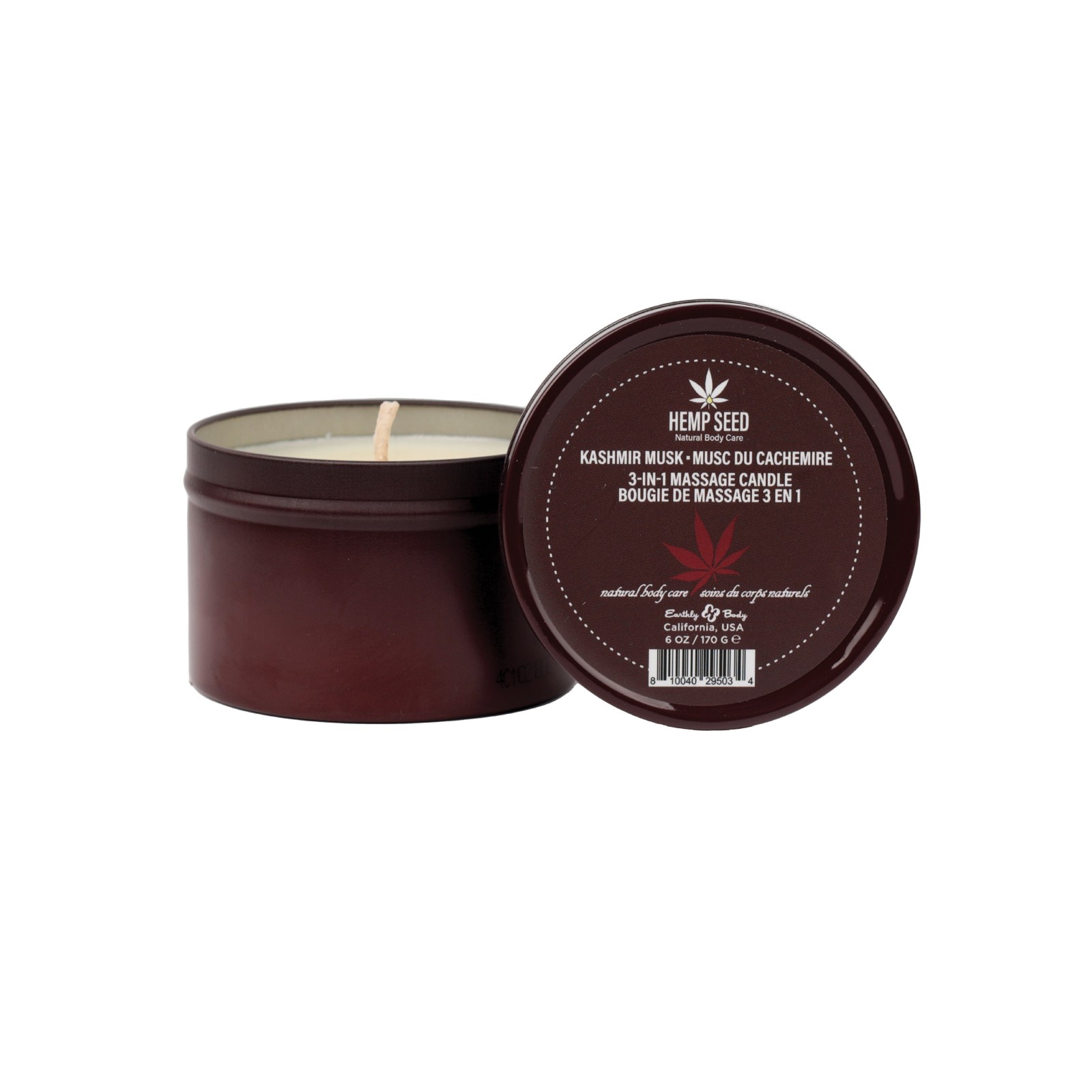 Suntouched Hemp Candle for Relaxing Massages