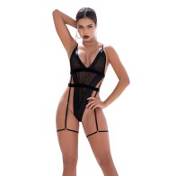 Bodysuit Panel Sombra - Negro M/L