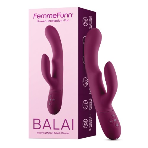 Femme Funn Balai Rabbit with Swaying Motion for Ultimate Pleasure